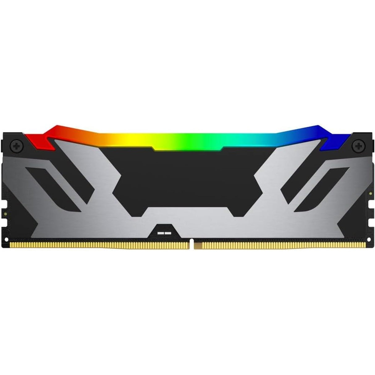 Kingston FURY Renegade KF564C32RSAK2-64 64GB (2x 32GB) DIMM System Memory, 6400MHz, DDR5, CL32, Silver, RGB, Intel XMP