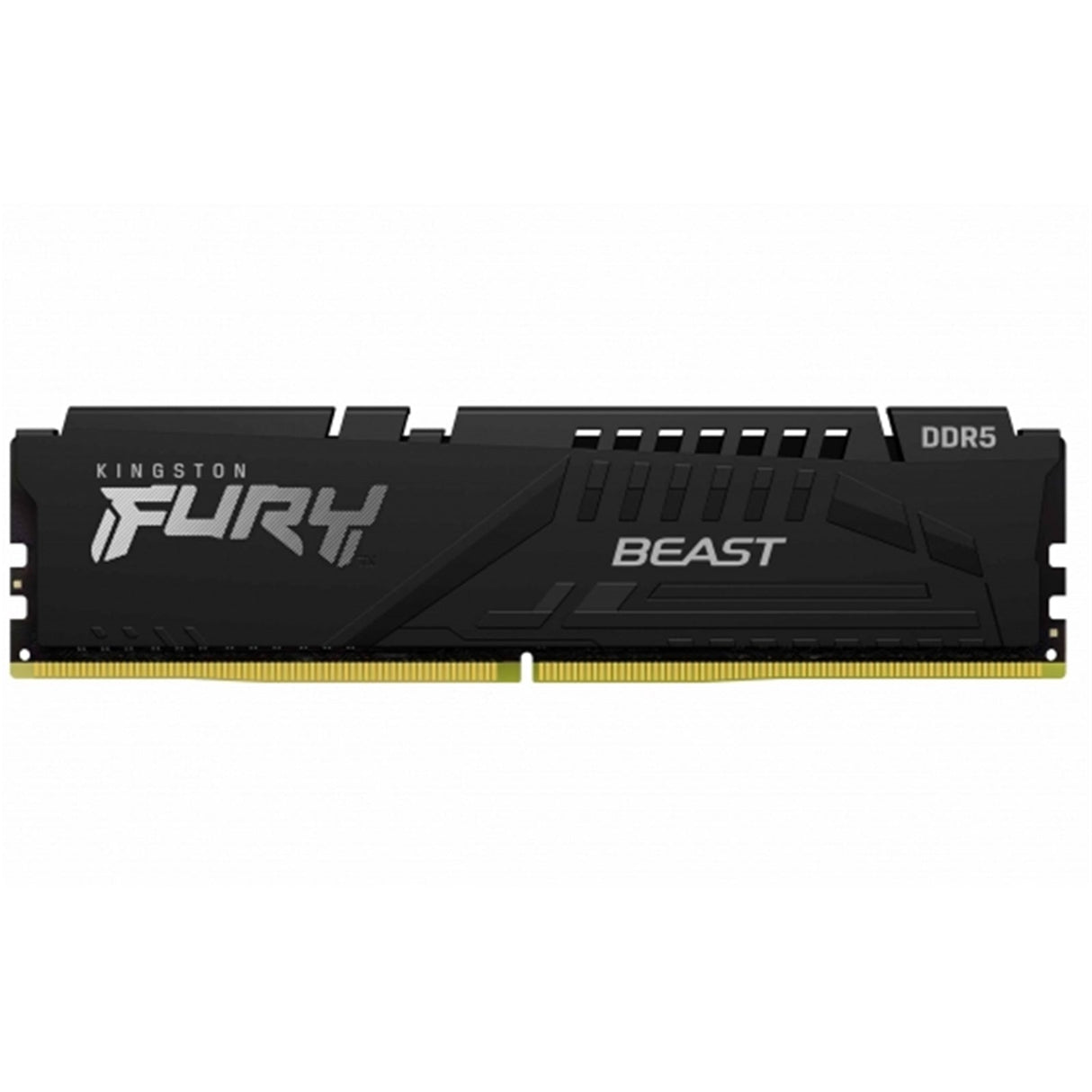 Kingston FURY Beast KF564C32BBEK2-32 32GB (2x 16GB) DIMM System Memory, 6400MHz, DDR5, CL32, Black, Intel XMP, AMD EXPO