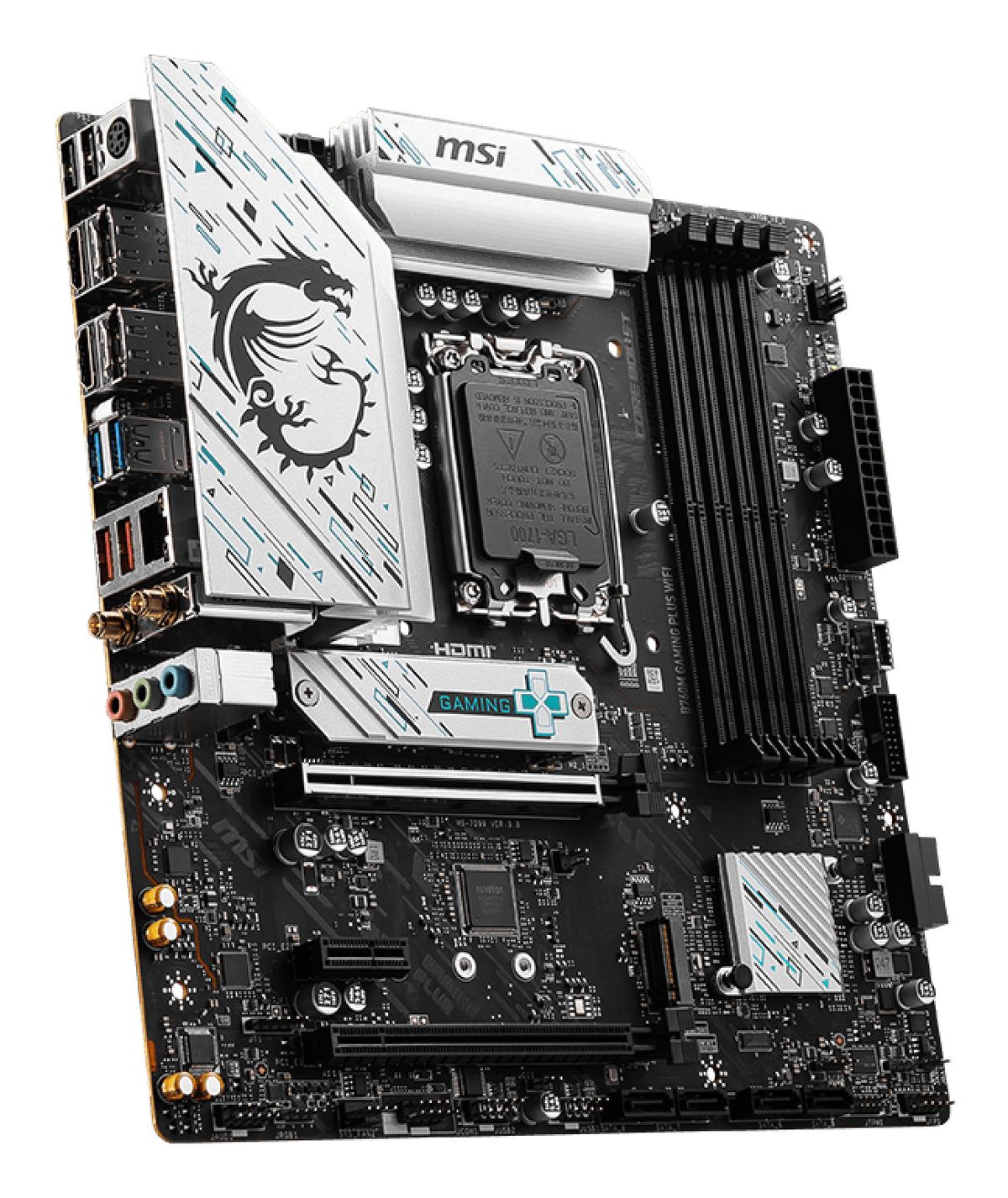 MSI B760M GAMING PLUS WIFI motherboard Intel B760 LGA 1700 micro ATX