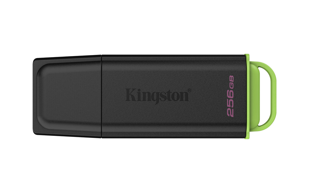 Kingston Technology DataTraveler 256GB Portable USB 3.2 Gen 1 Exodia Black/Green