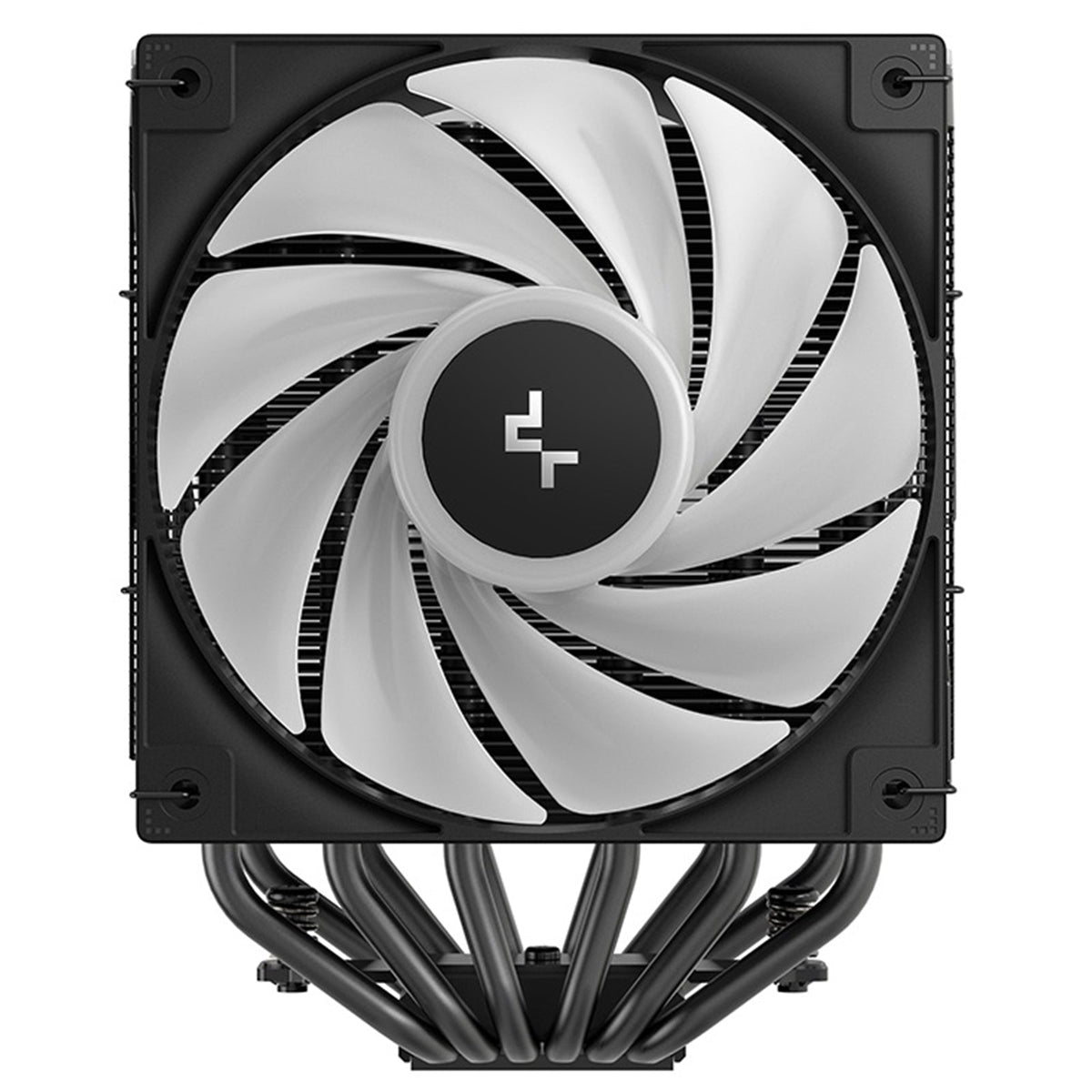 DeepCool AG620 BK ARGB V2 Dual-Tower CPU Air Cooler with 120mm ARGB Fans, Compatible with Intel LGA 1851/1700/1200/115x & AMD AM5/AM4, High-Performance Quiet Cooling, Matte Black