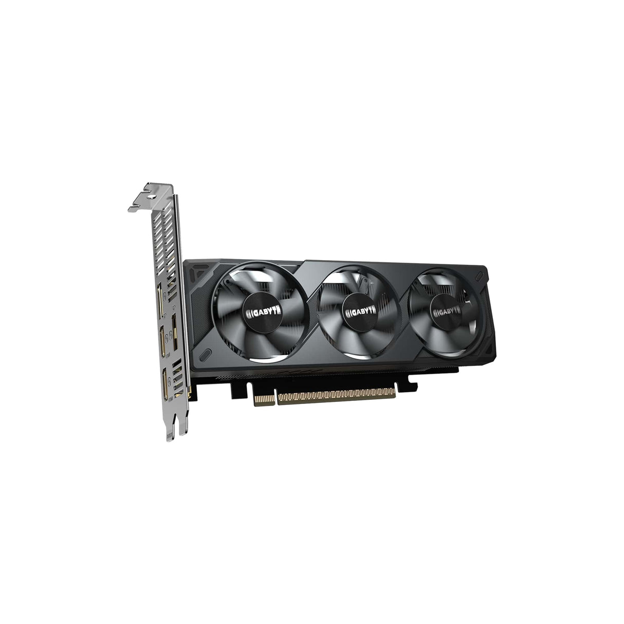 Gigabyte NVIDIA GeForce RTX 5050 OC Low Profile 8G, GDDR6 Graphics Card, 2560 Cuda Core, 2587MHz Core Clock, Triple Fan, 2x DisplayPorts / 2x HDMI Ports
