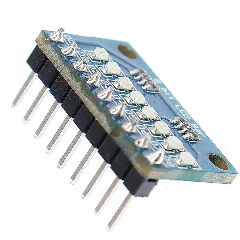 8-Bit Red Common Cathode LED Bar Graph Module