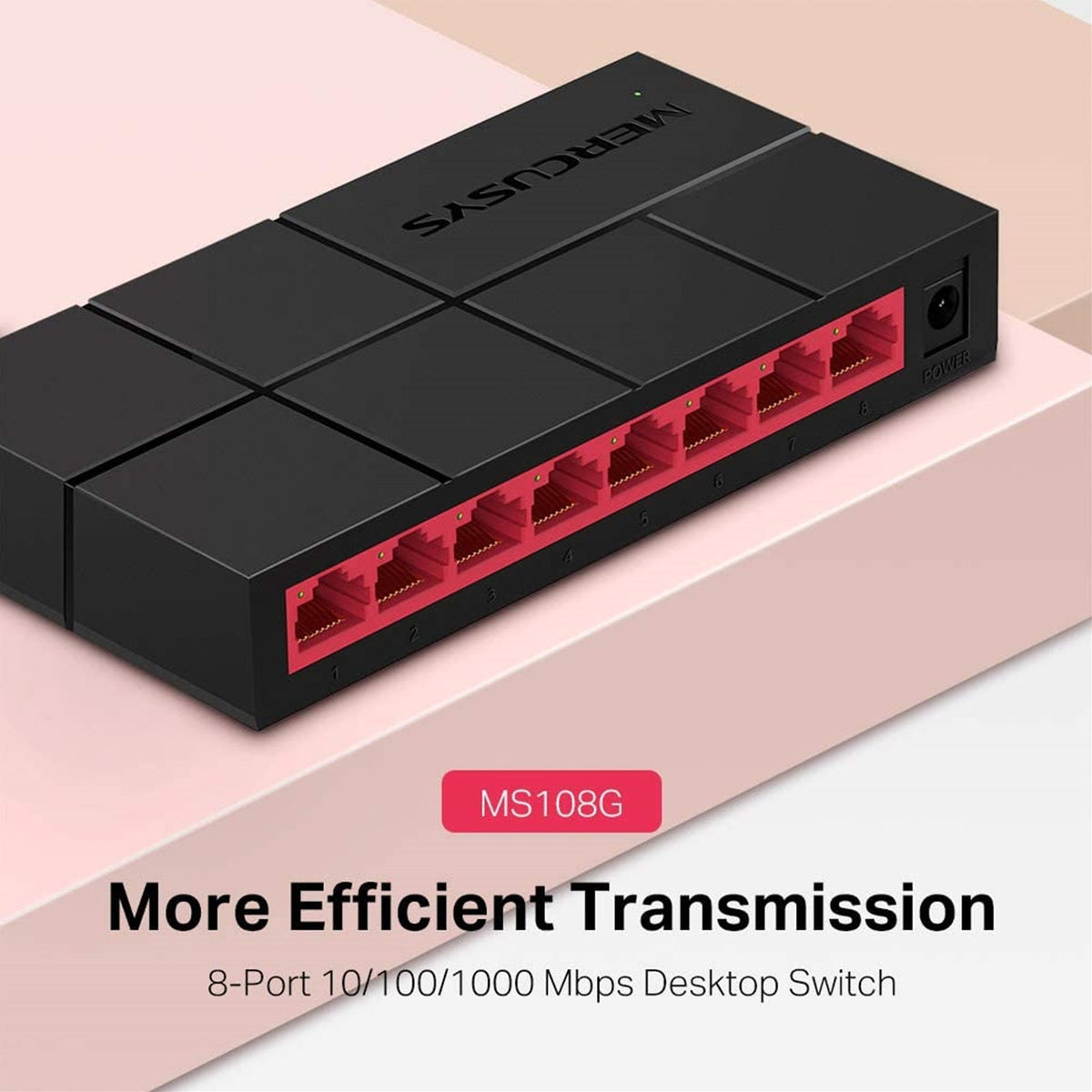 Mercusys MS108G 8 Port Gigabit Ethernet Network Switch