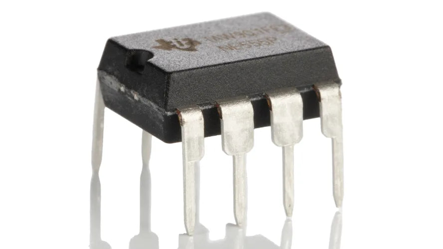 NE555P 555 Timer IC Chip – DIP-8 Through-Hole Package