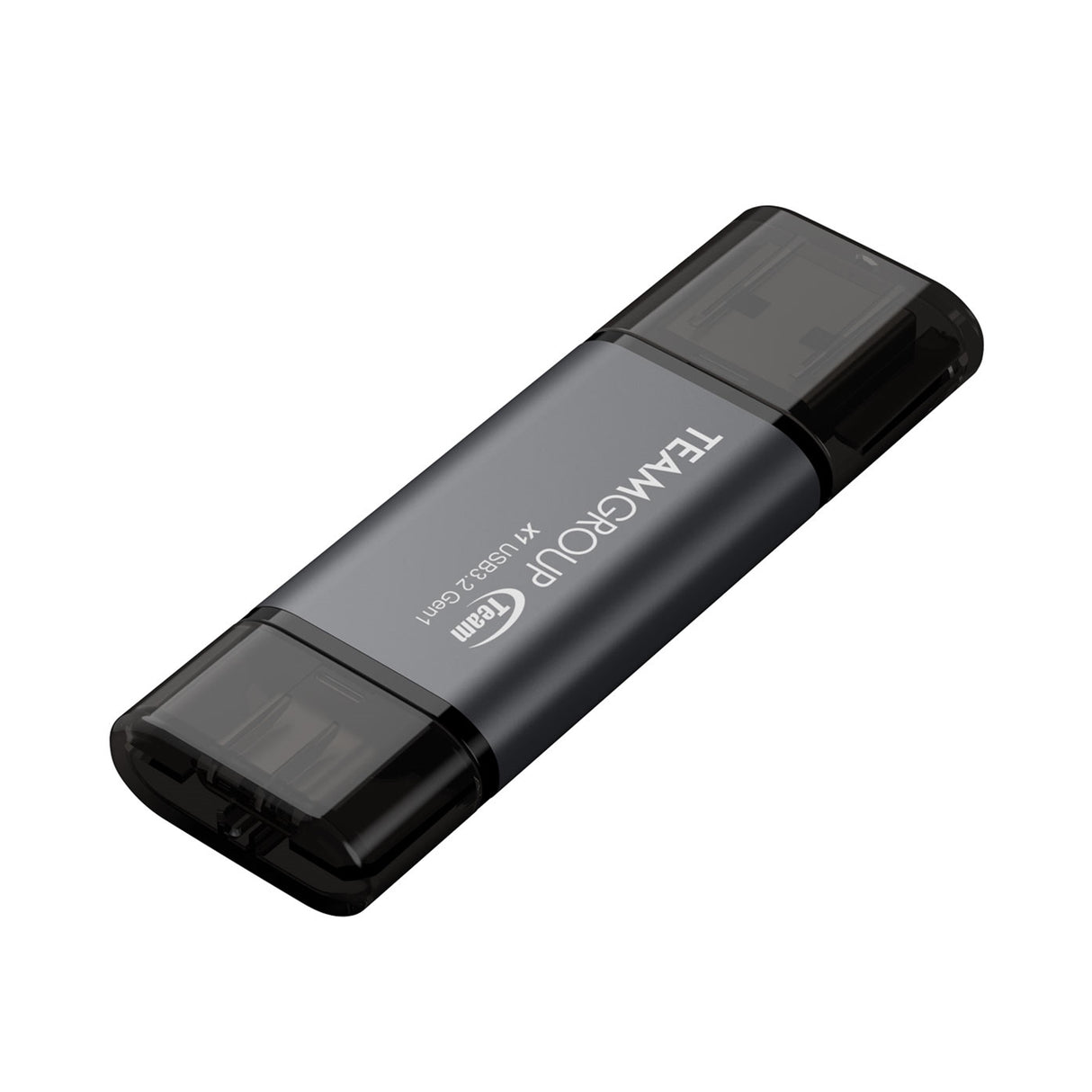 Team TX1364GC01 2 in 1 Dual OTG 64GB Flash Drive, X1 USB 3.2 Gen1, Type C & A, Plug and Play