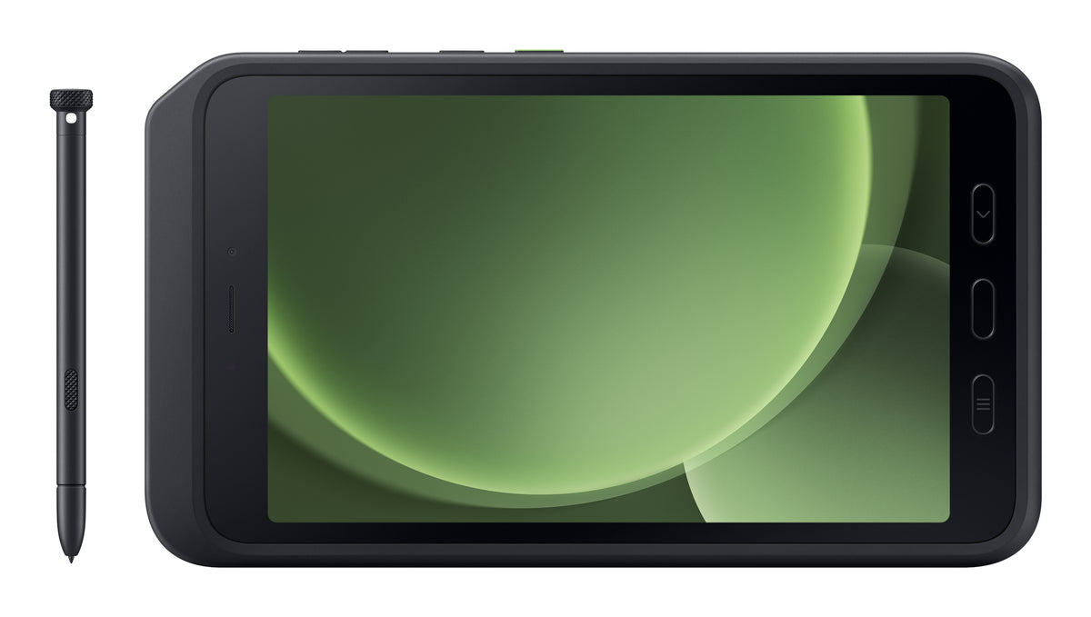 Samsung Galaxy Tab Active5 Enterprise Edition 5G Samsung Exynos LTE-TDD & LTE-FDD 128 GB 20.3 cm (8") 6 GB Wi-Fi 6 (802.11ax) Android 14 Green