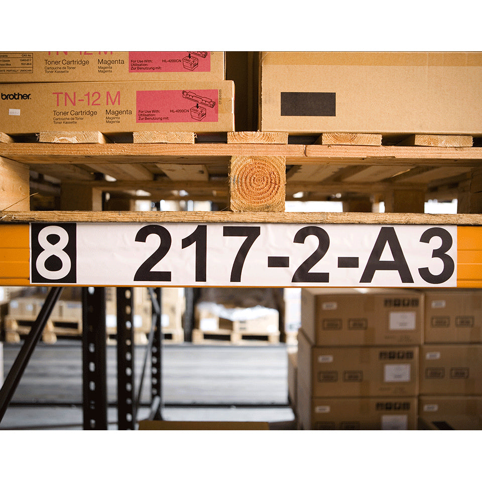 Brother DK-22246 label-making tape Black on white