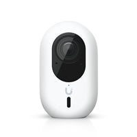 Ubiquiti (UVC-G6-INS-W-UK) Plug-and-play, 4K WiFi-connected camera with a 1/1.8" 8MP image sensor, Multi-TOPS AI Engine, and two-way audio.
