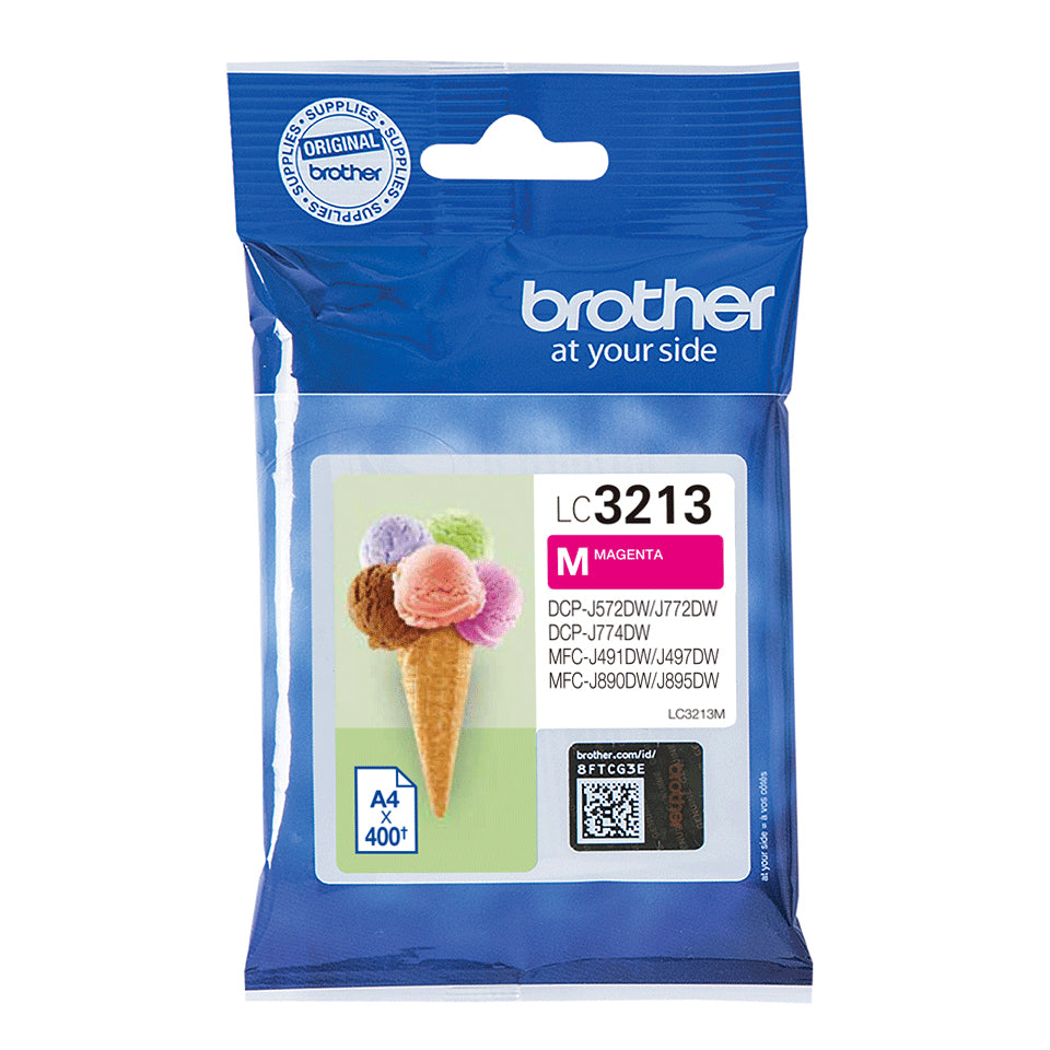 Brother LC3213M ink cartridge 1 pc(s) Original High (XL) Yield Magenta