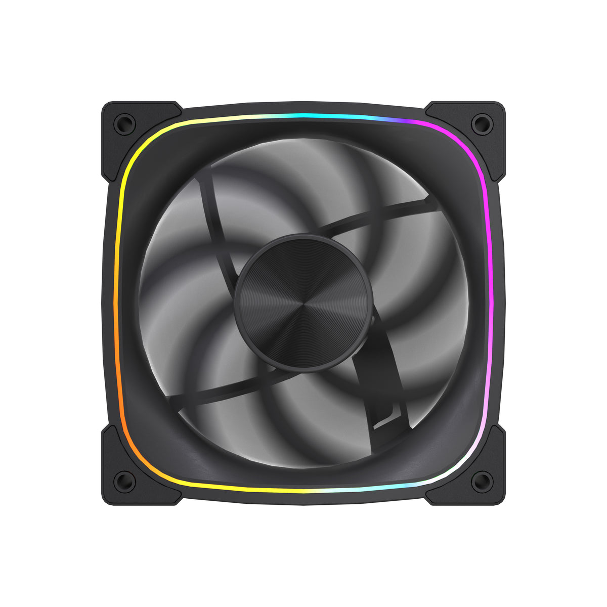VIDA STEALTH REVERSE BLK ARGB FAN 120MM Computer case 12 cm Black 1 pc(s)