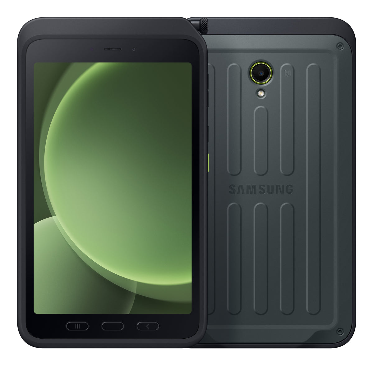 Samsung Galaxy Tab Active5 Enterprise Edition 5G Samsung Exynos LTE-TDD & LTE-FDD 128 GB 20.3 cm (8") 6 GB Wi-Fi 6 (802.11ax) Android 14 Green