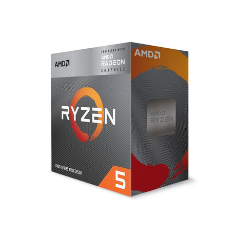 AMD Ryzen 5 4600G 6 Core Processor, 12 Threads, 3.7GHz up to 4.2GHz Boost, 8MB Cache, 65W, with Wraith Stealth Cooler, Radeon Graphicss