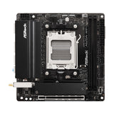 ASRock A620AI WIFI AMD AM5 Socket Motherboard, Mini-ITX, 2x DDR5 Slots, 2x M.2 Socket, 2.5GbE LAN, Wi-Fi 6E, 1x HDMI Port