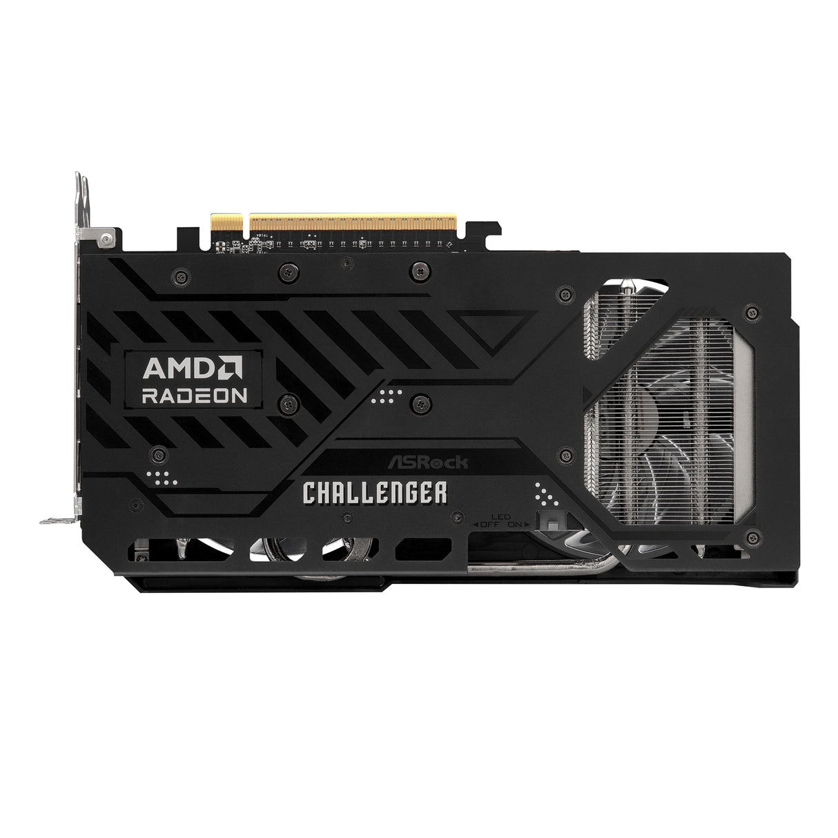 ASRock AMD Radeon RX 9060 XT Challenger OC 16GB GDDR6 Graphics Card, 2048 Streams, 3290MHz Boost Clock, Dual Fan, 2x DisplayPorts / 1x HDMI Port
