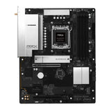 ASRock B850 Rock WiFi 7 AMD AM5 Socket Motherboard, ATX, 4x DDR5 Slots, 2x M.2 Socket, Fitted I/O Shield, 2.5GbE LAN, Wi-Fi 7, 1x HDMI Port