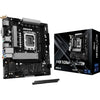 ASRock H810M-X WIFI Intel Socket 1851 Motherboard, 2x DDR5 DIMM Slots, 1x M.2 Socket, 2.5G LAN, WiFi 5, 1x HDMI Port / 1x DisplayPort