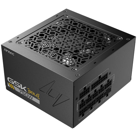 Antec GSK ATX3.1 750W Power Supply V2 - 80 PLUS Gold, Full Modular, PCIe 5.1, JP Capacitors, Zero RPM Manager, 7-Year Warranty