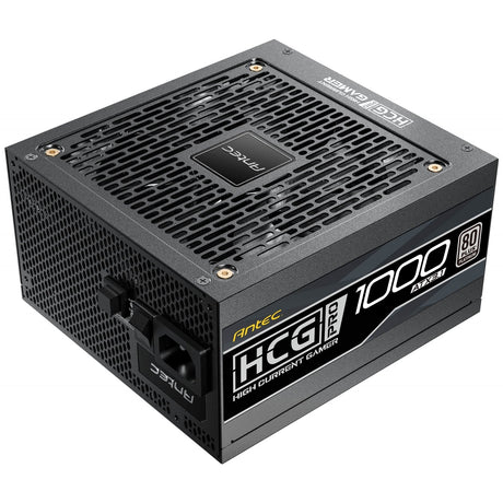 Antec HCG1000 PRO Platinum ATX 3.1 Power Supply - 1000W, Fully Modular, 80 PLUS Platinum Certified, Silent Fan, High-Performance Gaming PSU