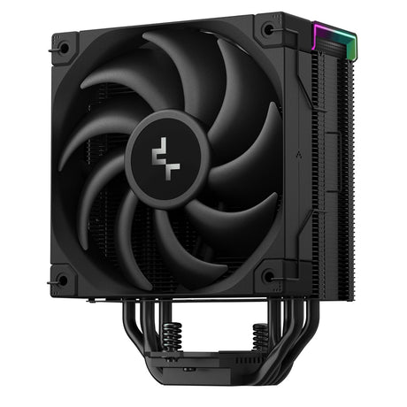 DeepCool AK400 Digital Pro CPU Air Cooler, ARGB Fan & Digital Display, 120mm PWM Fan, 4 Copper Heatpipes, Quiet Operation, Intel & AMD Compatible Black