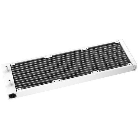 DeepCool LE360 V2 White 360mm Liquid CPU Cooler, Triple 120mm ARGB Fans, Anti-Leak Tech, Quiet High-Performance Pump, Compatible with Intel & AMD Sockets