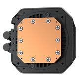 DeepCool LM240 Liquid CPU Cooler with 2.4" IPS Display, 240mm AIO, Dual 120mm ARGB Fans, Anti-Leak Technology, PWM Pump, Intel LGA 1851/1700 & AMD AM5 Compatible, Black