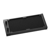 DeepCool LM240 Liquid CPU Cooler with 2.4" IPS Display, 240mm AIO, Dual 120mm ARGB Fans, Anti-Leak Technology, PWM Pump, Intel LGA 1851/1700 & AMD AM5 Compatible, Black