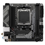 Gigabyte A620I AX (rev. 1.0) AMD AM5 Socket Motherboard, Mini-ITX, 2x DDR5 Slots, 1x M.2 Socket, 2.5GbE LAN, Wi-Fi 6E, 1 x DisplayPort / 1x HDMI Port
