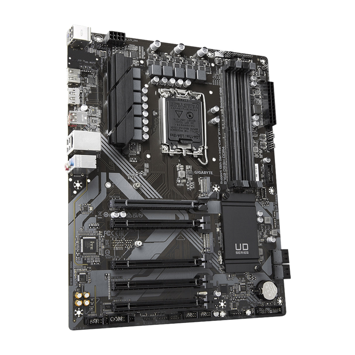 Gigabyte B760 DS3H DDR4 Ultra Durable Intel 1700 Socket Motherboard, ATX, 4x DDR4 Slots, 2x M.2 Sockets, GbE LAN, 1x DisplayPort / 1x HDMI Port