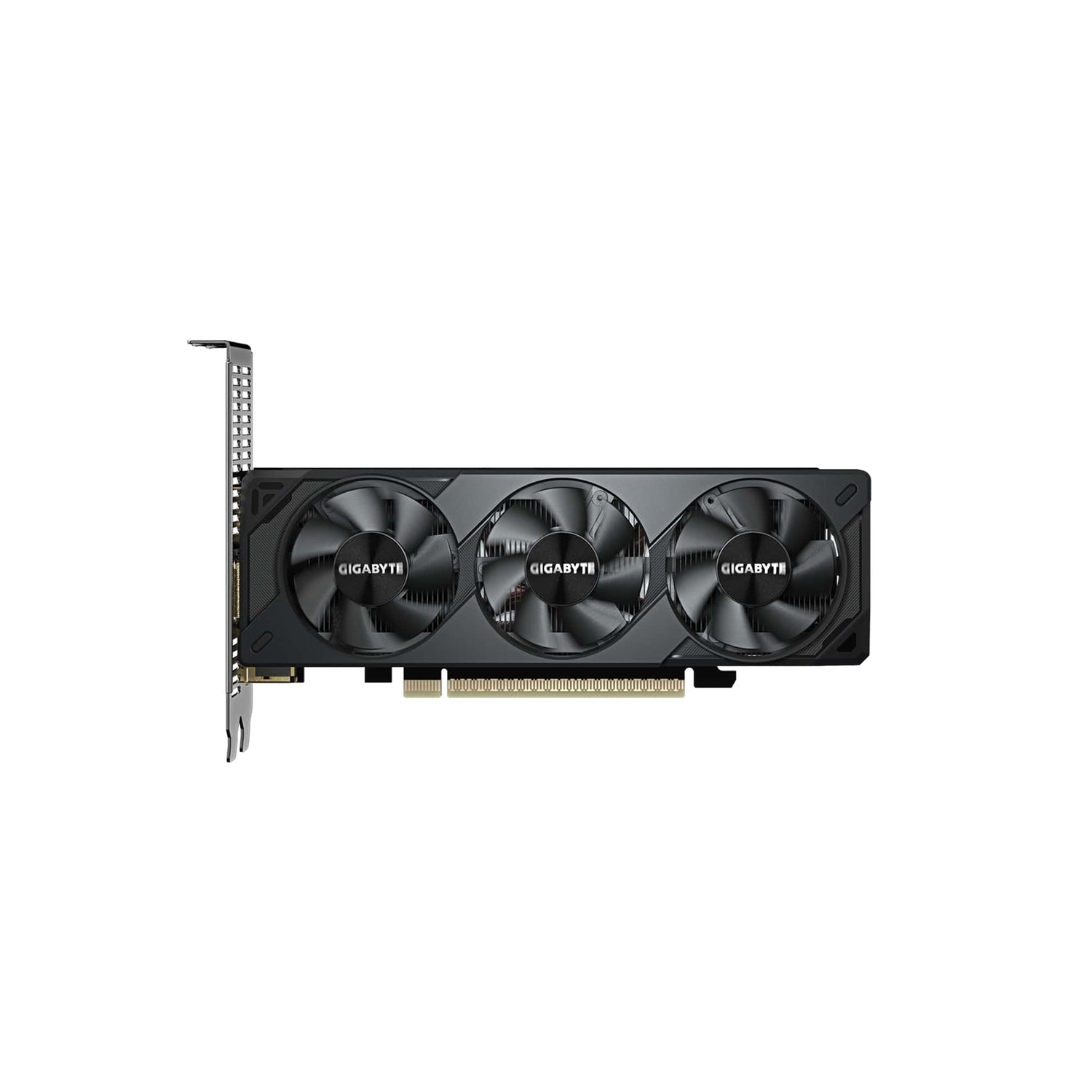 Gigabyte NVIDIA GeForce RTX 5060 OC Low Profile OC 8GB GDDR7 Graphics Card, 3840 CUDA Cores, 2512 MHz Core Clock, Triple Fan, 3x DisplayPorts / 1x HDMI Port