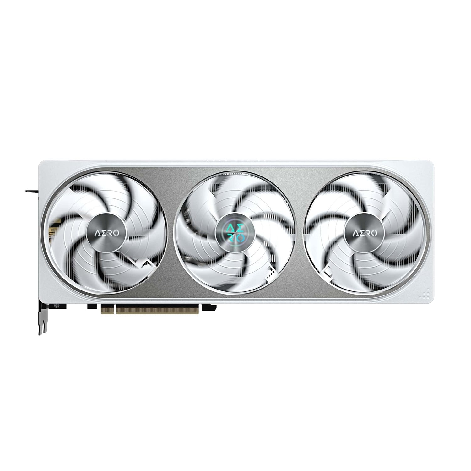 Gigabyte NVIDIA GeForce RTX 5070 AERO OC 12GB GDDR7 Graphics Card, 6144 CUDA Cores, 2625 MHz Core Clock, Triple Fan, White, RGB, 3x DisplayPorts / 1x HDMI Port