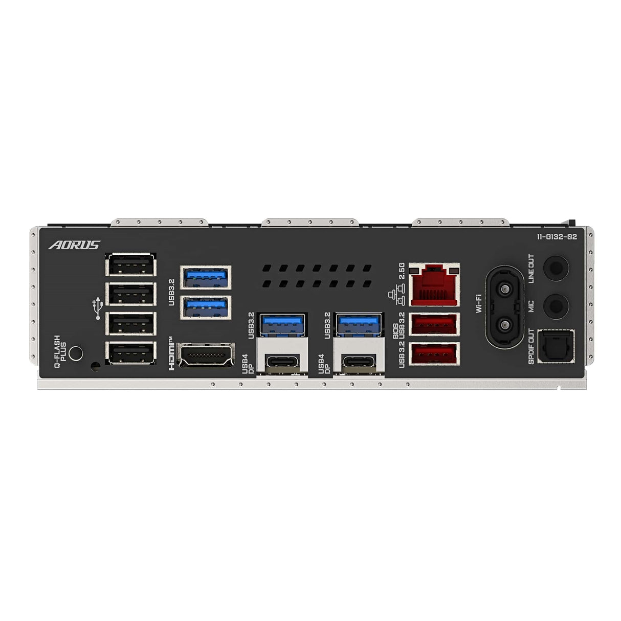 Gigabyte X870E AORUS ELITE WIFI7 AMD AM5 Socket Motherboard, ATX, 4x DDR5 Slots, 4x M.2 Sockets, Fitted I/O Shield, 2.5GbE LAN, Wi-Fi 7, 1x HDMI Port / 2x USB-C (USB4)