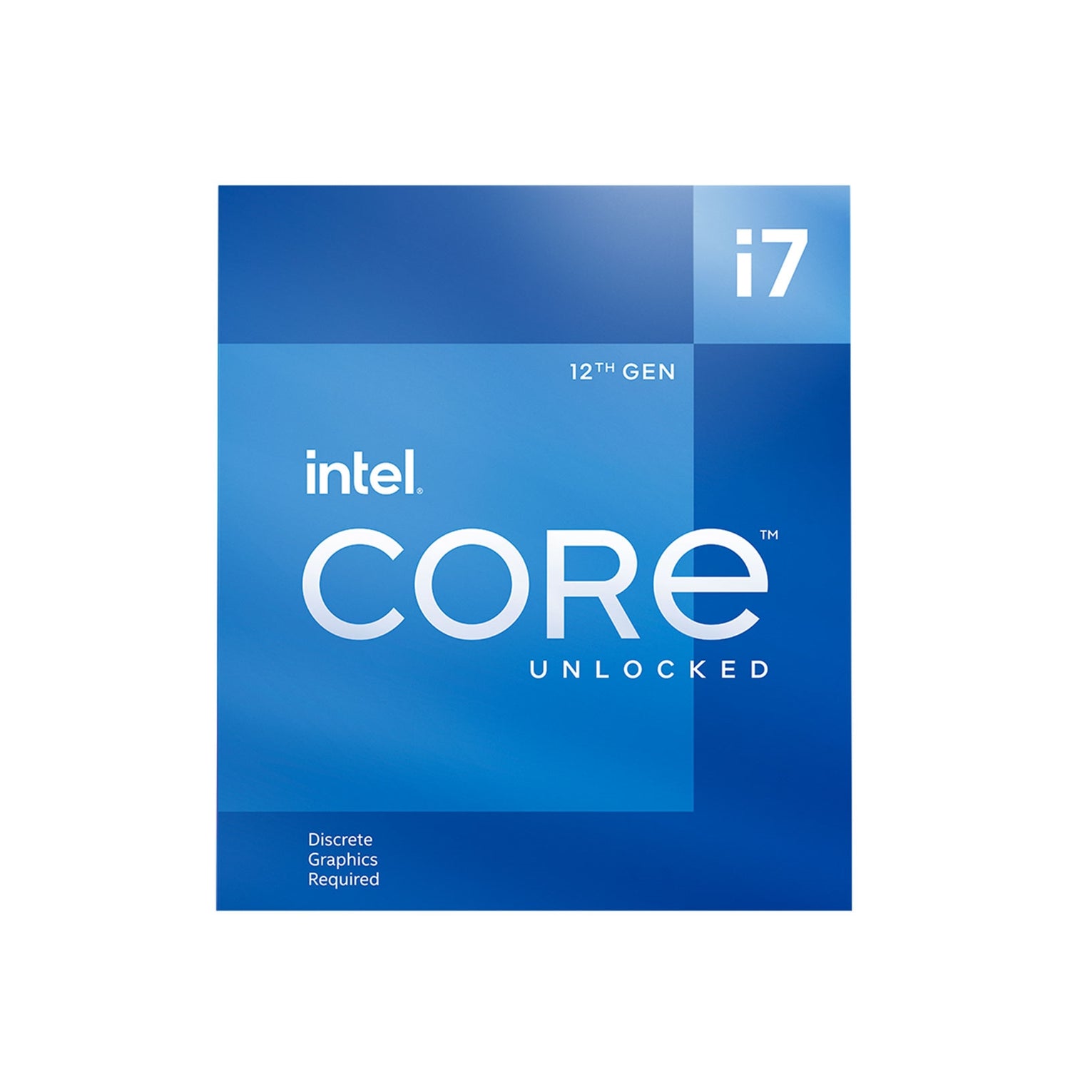 Intel 12th Gen Core i7-12700KF 12 Core Processor 20 Threads, 3.6GHz up to 5.0GHz Turbo Alder Lake Socket LGA1700, 25MB Cache, 125W, Maximum Turbo Power 190W, No Graphics, No Cooler