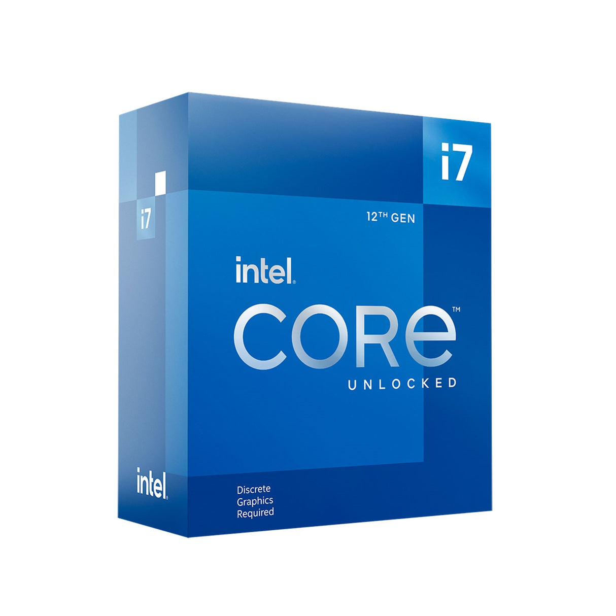 Intel 12th Gen Core i7-12700KF 12 Core Processor 20 Threads, 3.6GHz up to 5.0GHz Turbo Alder Lake Socket LGA1700, 25MB Cache, 125W, Maximum Turbo Power 190W, No Graphics, No Cooler
