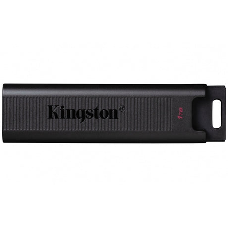 Kingston DTMAX/1TB DataTraveler Max 1TB USB-C USB Drive, USB3.2, Gen2, 1000MB/s, Black, Retail Boxed