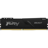 Kingston FURY Beast KF436C18BBK2/64 64GB (2x 32GB) DIMM System Memory, 3600MHz, DDR4, CL18, Black, Intel XMP