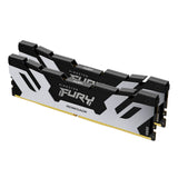 Kingston FURY Renegade KF564C32RSK2-32 32GB (2x 16GB) DIMM System Memory, 6400MHz, DDR5, CL32, Silver, Intel XMP