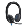 Logitech H540 USB Headset with Noise-Cancelling Mic and On Ear Controls