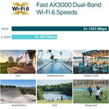TP-Link Omada EAP650-Outdoor AX3000 Indoor/Outdoor WiFi 6 Access Point