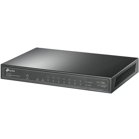 TP-Link TL-SG1210P 10-Port Metal Gigabit Desktop Switch with 8-Port PoE+ (63W)