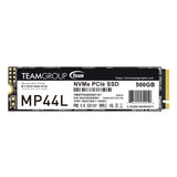 Team MP44L (TM8FPK500G0C101) 500GB NVMe SSD, PCIe Gen4, M.2 Interface, 2280, Read 5000 MB/s, Write 3700 MB/s, 5 Year Warranty