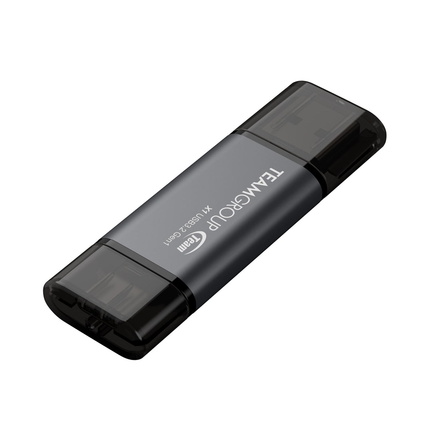 Team TX13128GC01 2 in 1 Dual OTG 128GB Flash Drive, X1 USB 3.2 Gen1, Type C & A, Plug and Play