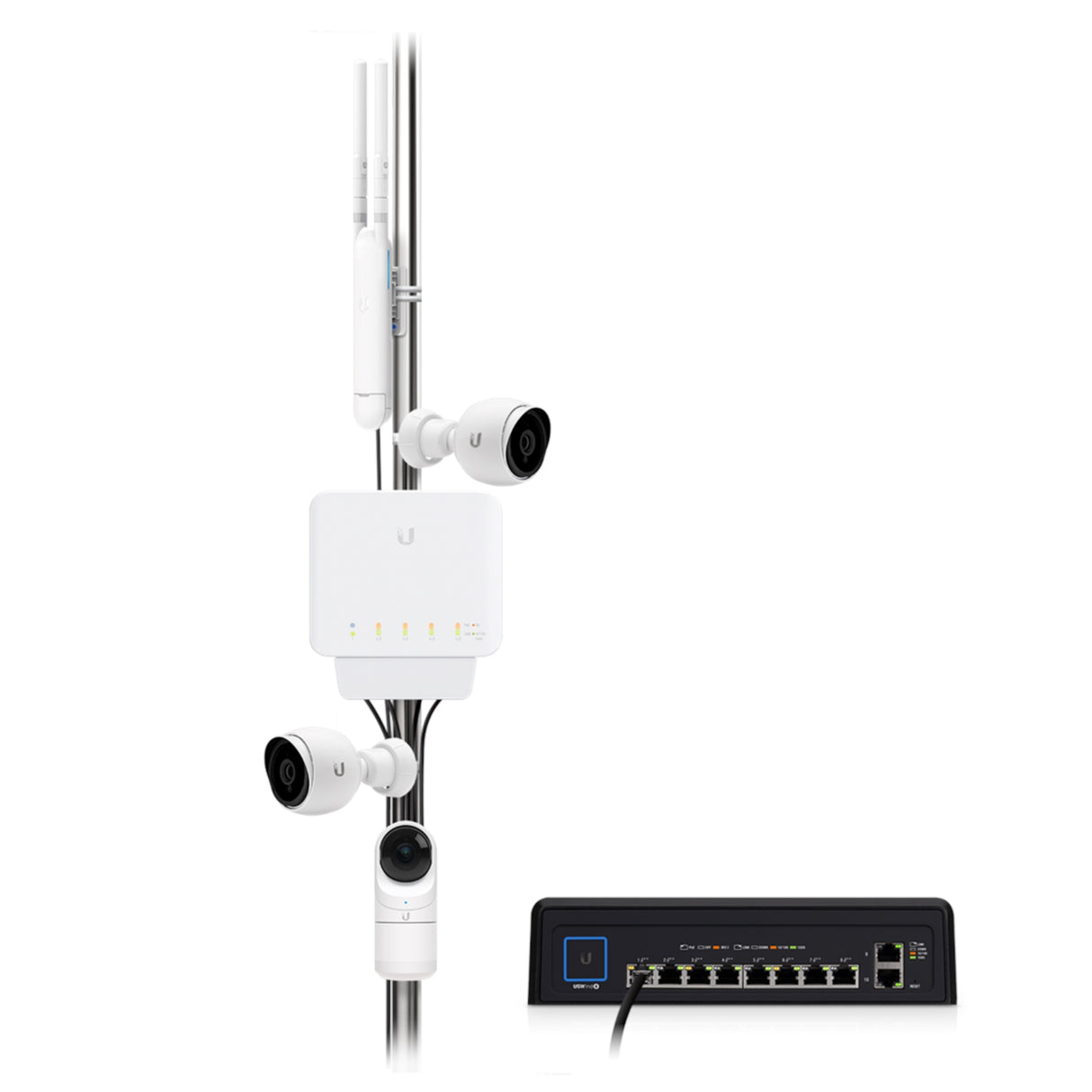 Ubiquiti USW-FLEX UniFi Switch Flex 5 Port Indoor/Outdoor Gigabit PoE Switch