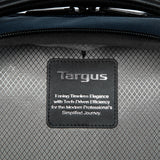 Targus HeritageLuxe backpack Travel backpack Blue Polyester