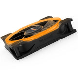 be quiet! Light Wings PWM Addressable RGB Fan, 120mm, 1700RPM, 4-Pin PWM Fan & 3-Pin ARGB Connectors, Black Frame, Black Blades, ARGB Lighting on Front & Rear