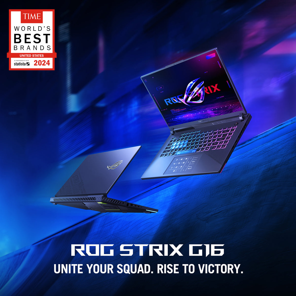 ASUS ROG Strix G16 G614PP-RV230W AMD Ryzen™ 9 8940HX Laptop 40.6 cm (16") WUXGA 16 GB DDR5-SDRAM 1 TB SSD NVIDIA GeForce RTX 5070 Wi-Fi 6E (802.11ax) Windows 11 Home Grey