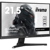 iiyama G-MASTER G2245HSU-B2 22 inch IPS Gaming Monitor, Full HD, 1ms, HDMI, DisplayPort, USB Hub, Freesync, 100Hz, Speakers, Black, Internal PSU, VESA
